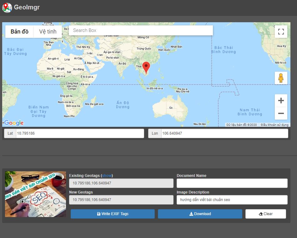 geotag hình ảnh để seo hình ảnh