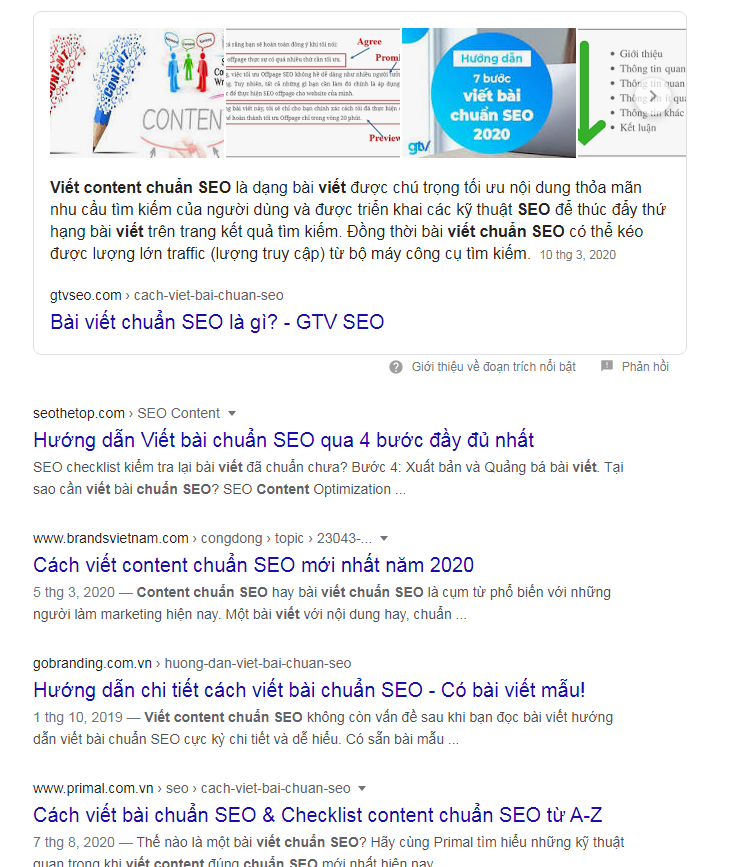 viết content chuẩn seo